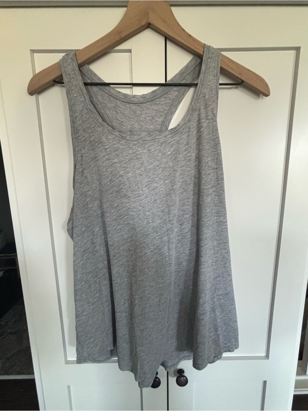 lululemon athletica Light Gray Racerback Tank